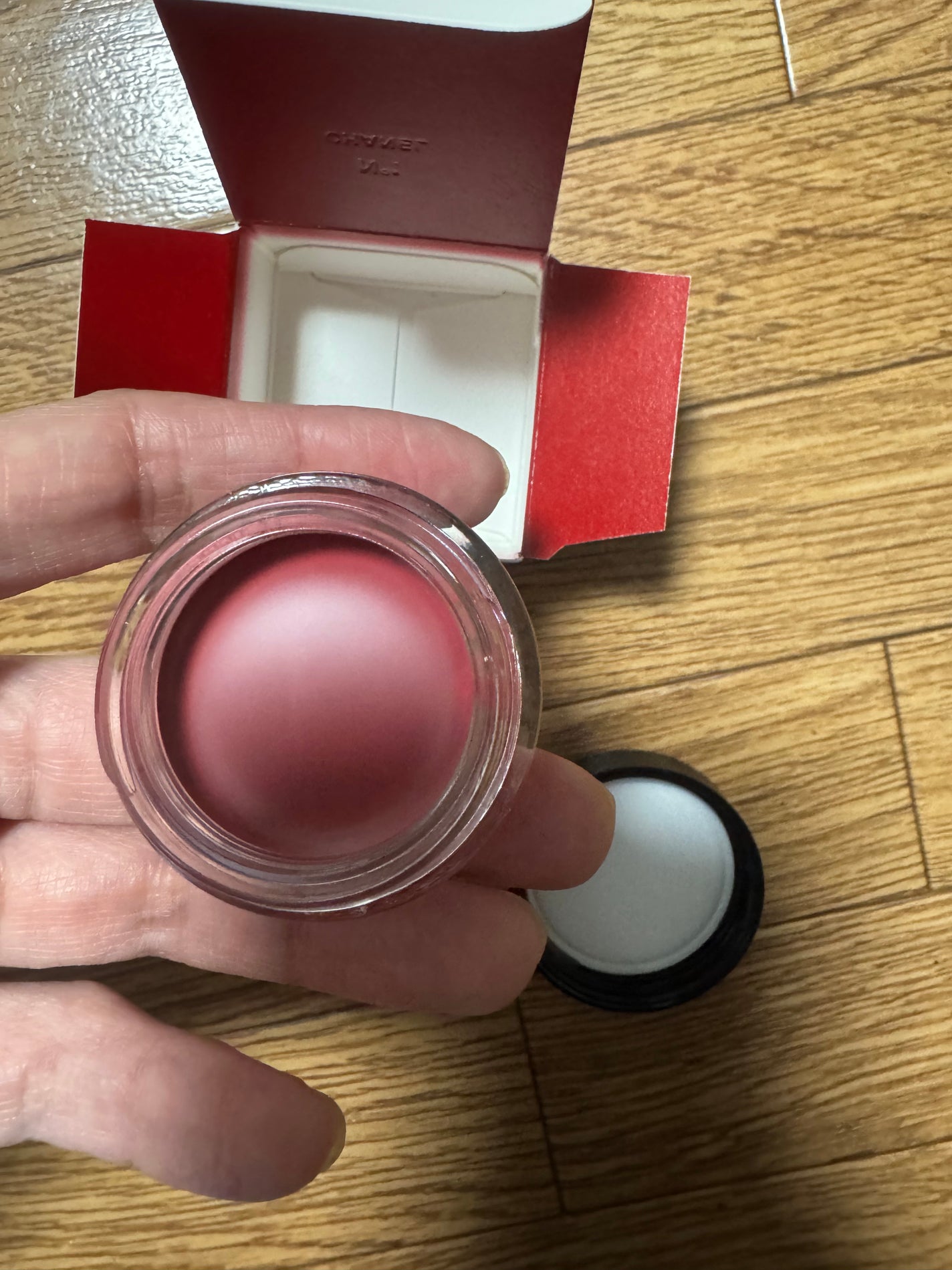 リップ&チーク ボーム N°1 ドゥ シャネル/CHANEL/口紅を使ったクチコミ(3枚目)