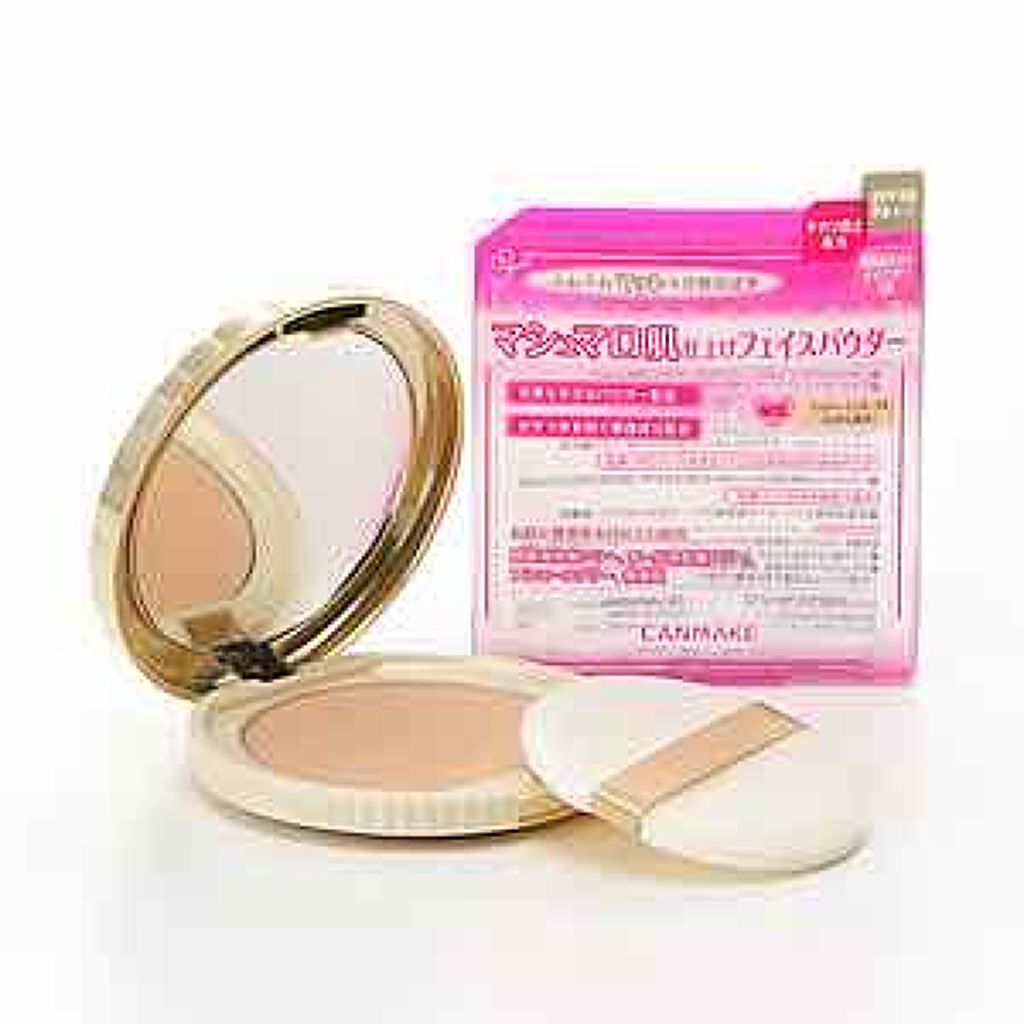 【旧品】マシュマロフィニッシュパウダー/キャンメイク/プレストパウダーを使ったクチコミ（1枚目）