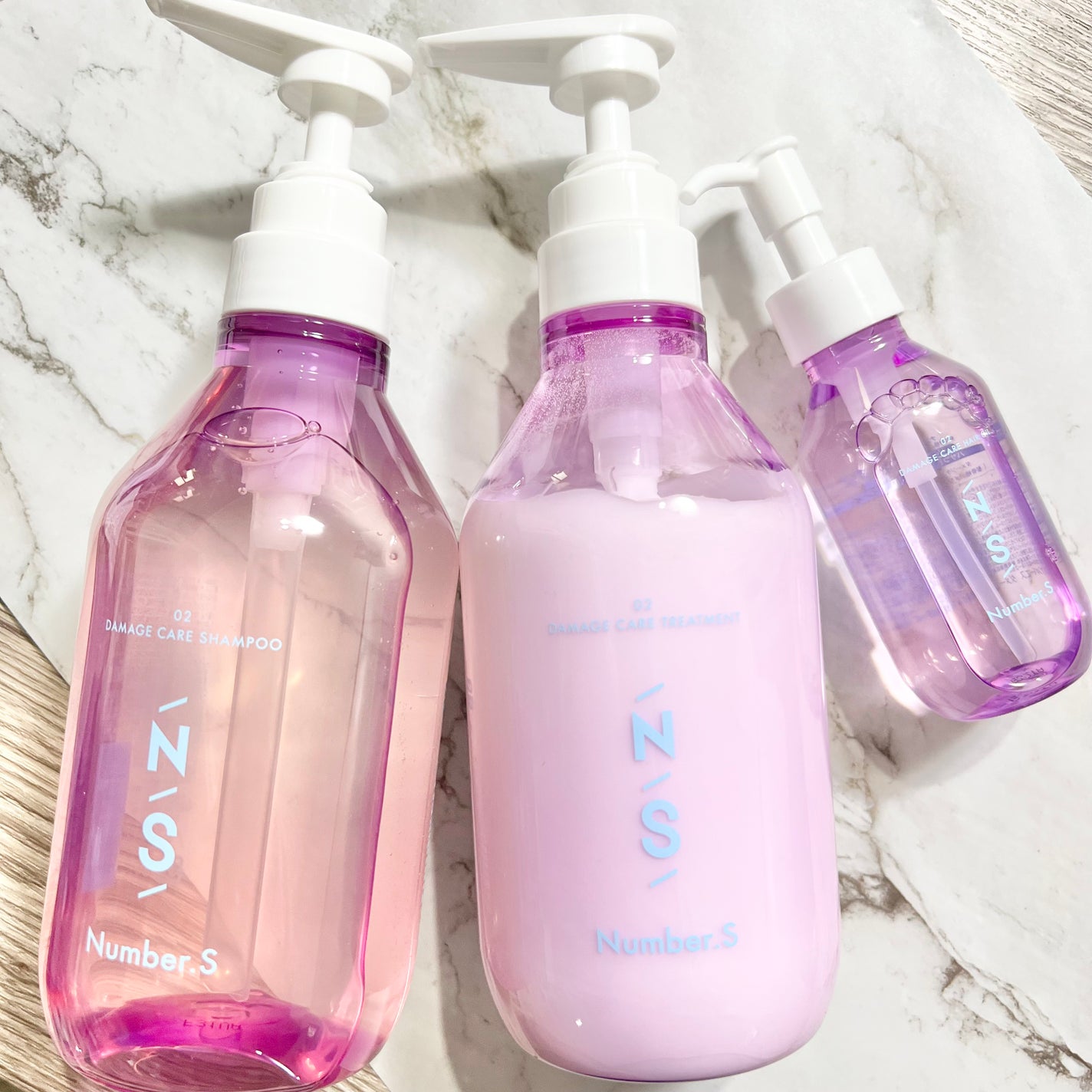 ダメージケア シャンプー/ヘアトリートメント/Number.S /市販シャンプーを使ったクチコミ(1枚目)