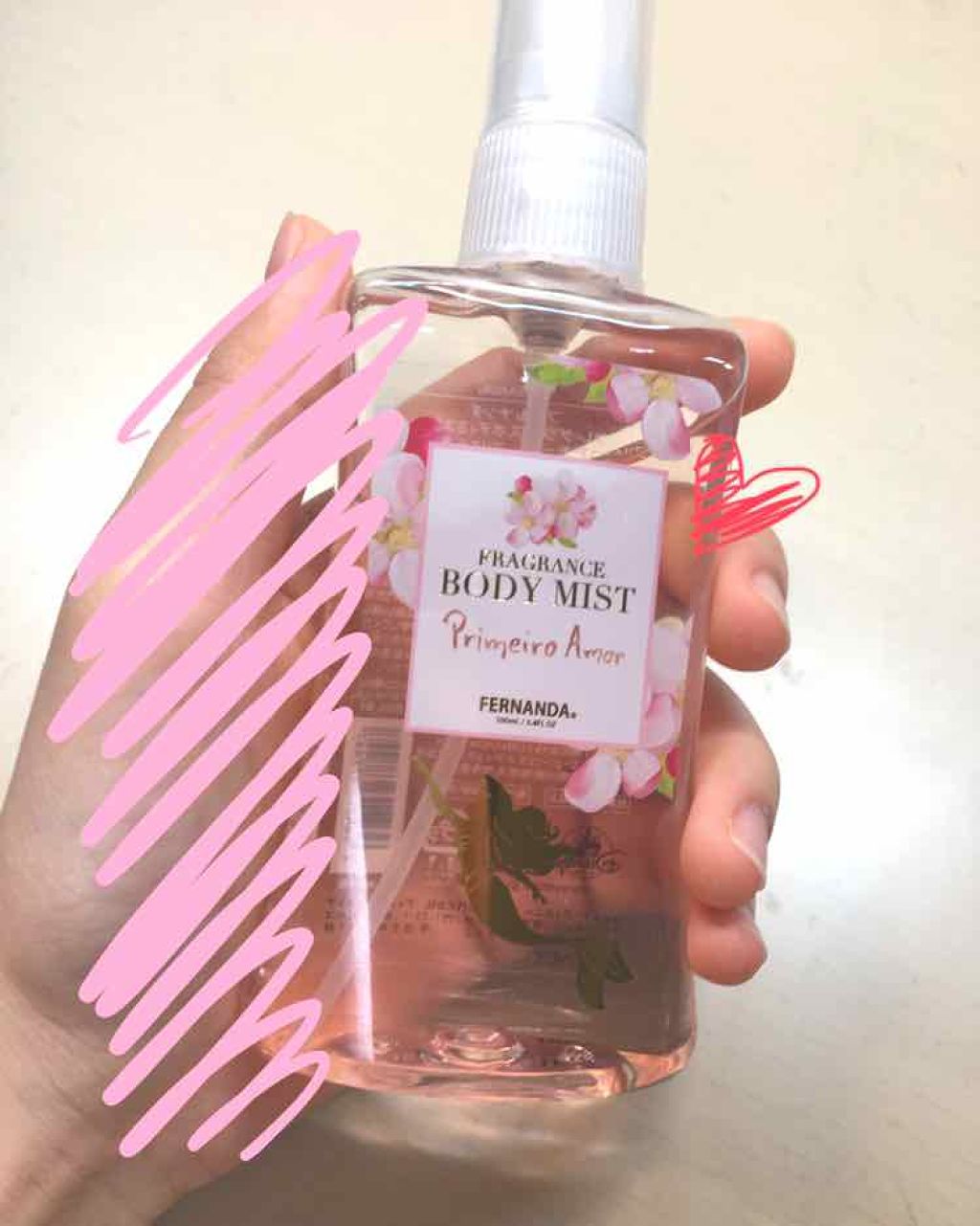 フレグランス ボディミスト プリメイロアモール フェルナンダの口コミ ディズニーストアで見つけました By みやののの Lips
