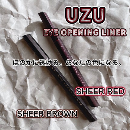 38℃ シェード ライナー/UZU BY FLOWFUSHI/リキッドアイライナーを使ったクチコミ(1枚目)