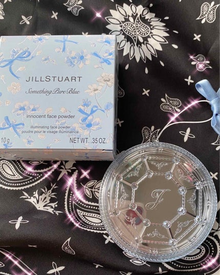 サムシングピュアブルー イノセントフェイスパウダー/JILL STUART/プレストパウダーを使ったクチコミ(1枚目)