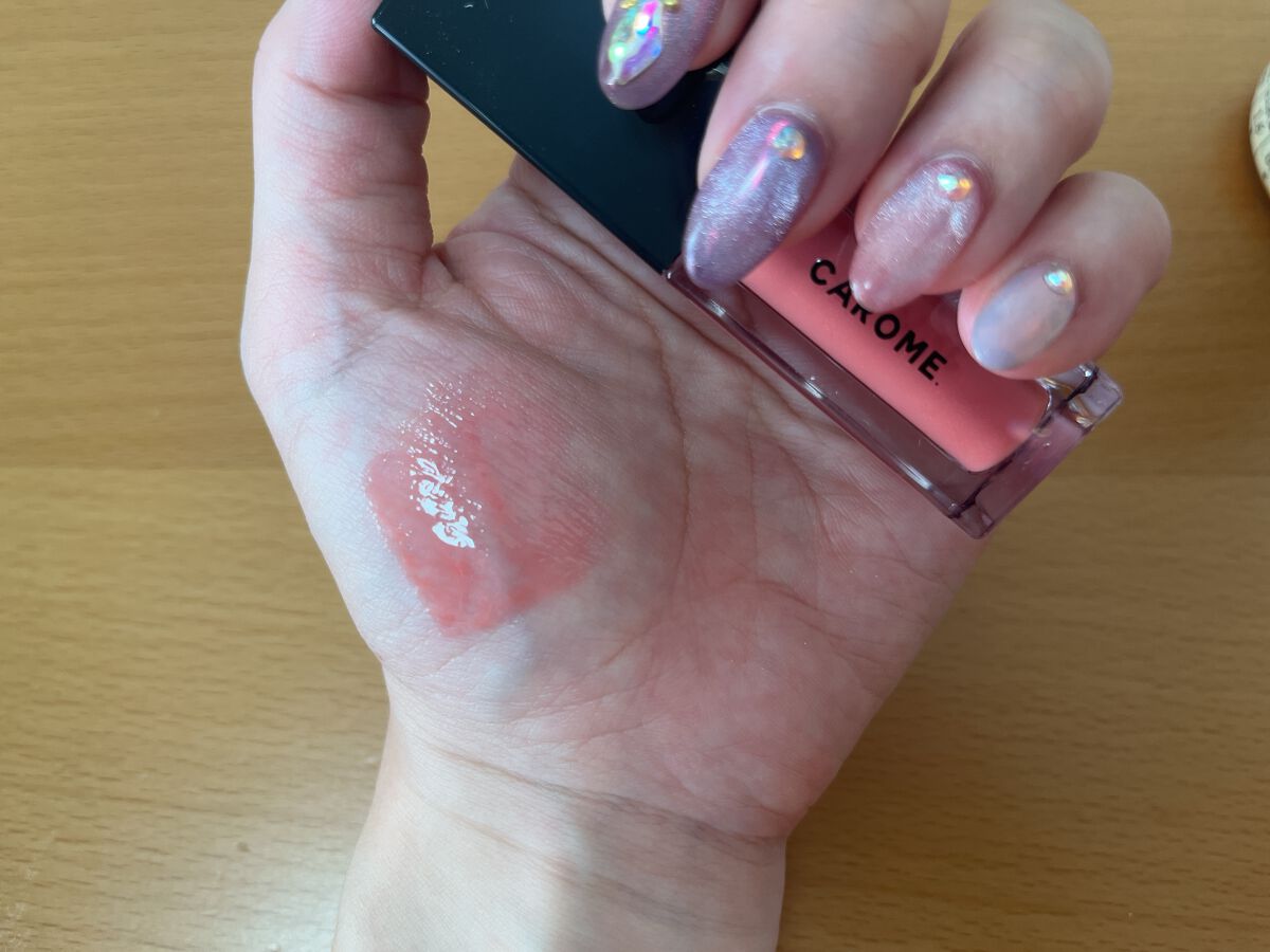 ブルーミングリップグロウ/CAROME./口紅を使ったクチコミ(3枚目)