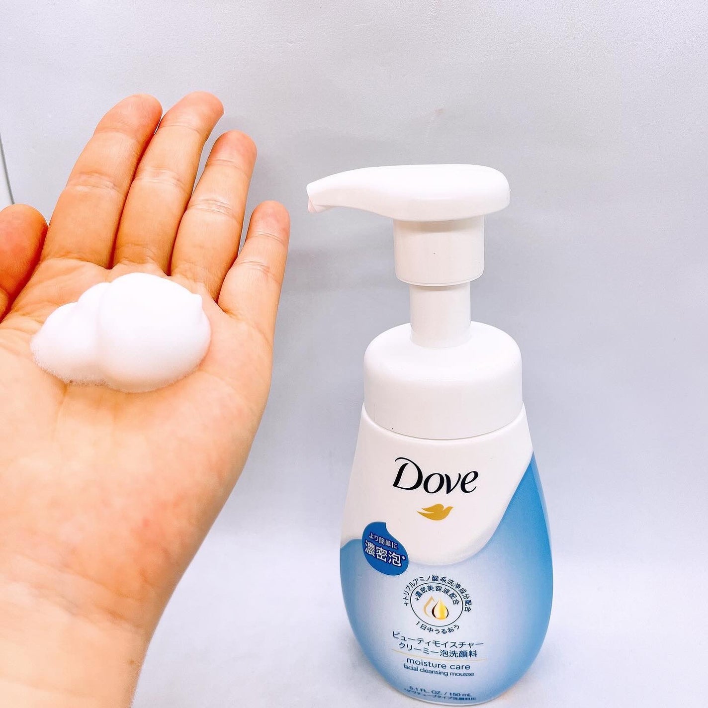 ビューティモイスチャー クリーミー泡洗顔料/ダヴ/泡洗顔を使ったクチコミ(2枚目)