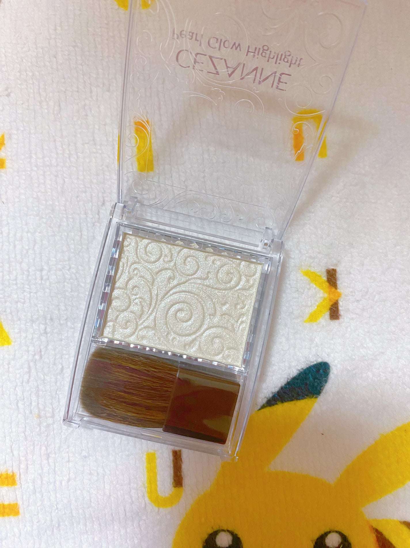 パールグロウハイライト/CEZANNE/パウダーハイライトを使ったクチコミ(2枚目)