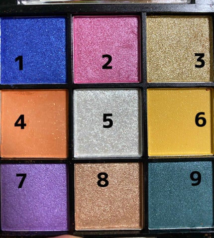 UR GLAM BLOOMING EYE COLOR PALETTE/U R GLAM/アイシャドウパレットを使ったクチコミ(2枚目)