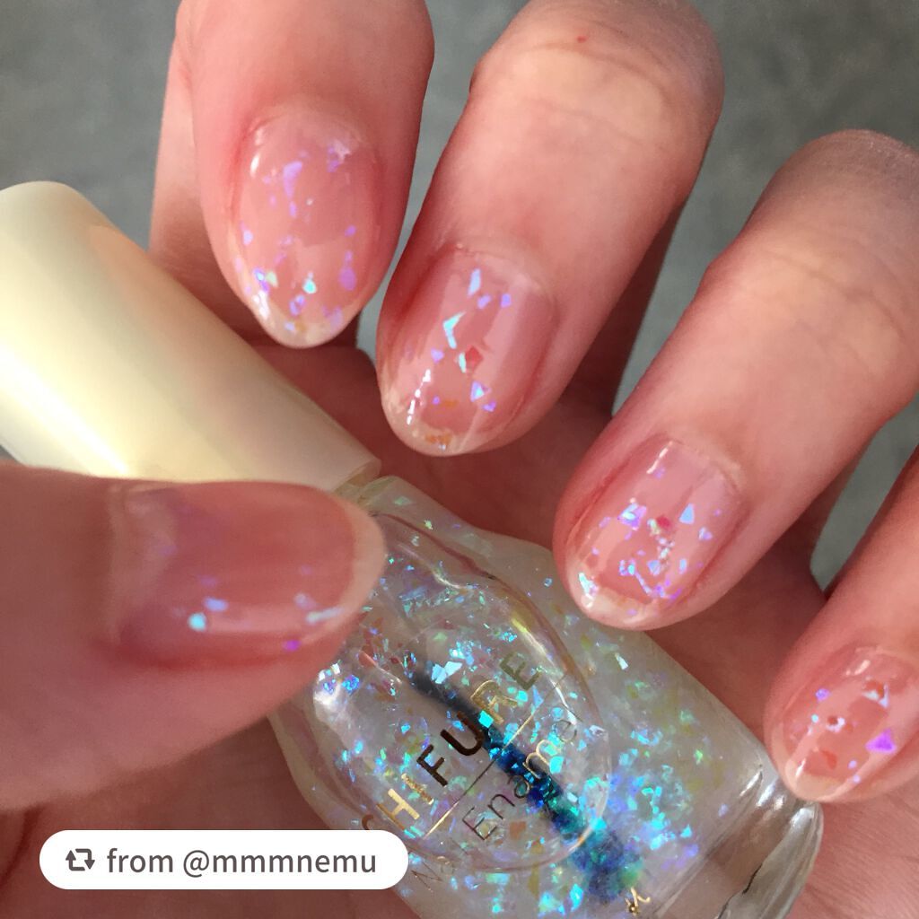 ネイル エナメル/ちふれ/マニキュアを使ったクチコミ(8枚目)