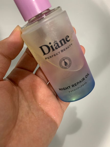 パーフェクトビューティー ナイトリペアヘアオイル ミッドナイトベリーの香り/ダイアン/ヘアオイルを使ったクチコミ(3枚目)