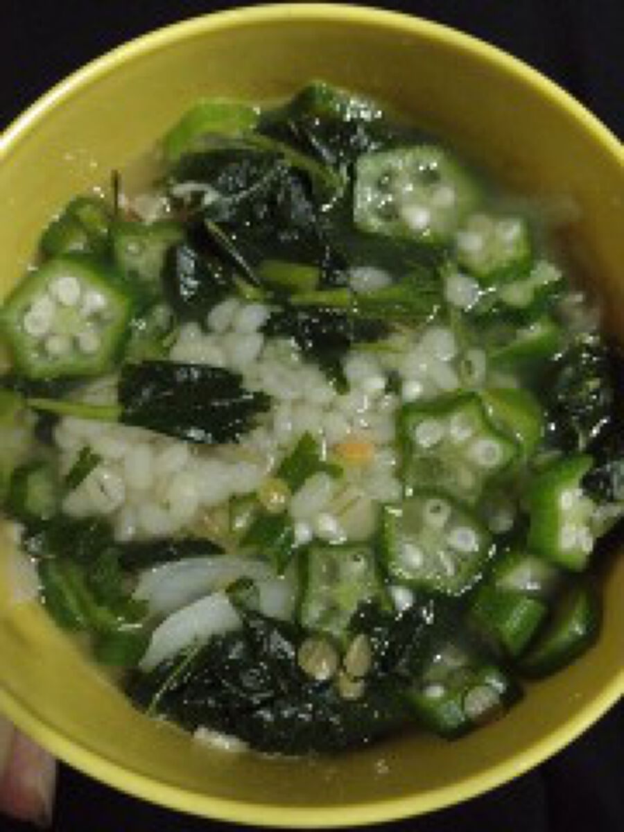 もち麦スープ/ラコックマルシェ/低糖質食品を使ったクチコミ（2枚目）