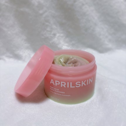 ピンクアロエメレンゲクレンザー/APRILSKIN/その他洗顔料を使ったクチコミ(1枚目)