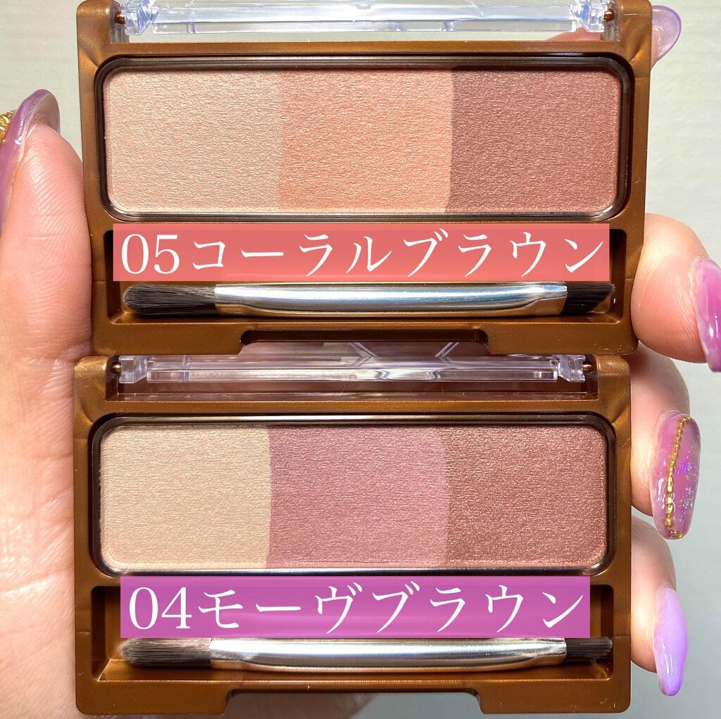 ノーズ&アイブロウパウダー/CEZANNE/パウダーアイブロウを使ったクチコミ(2枚目)