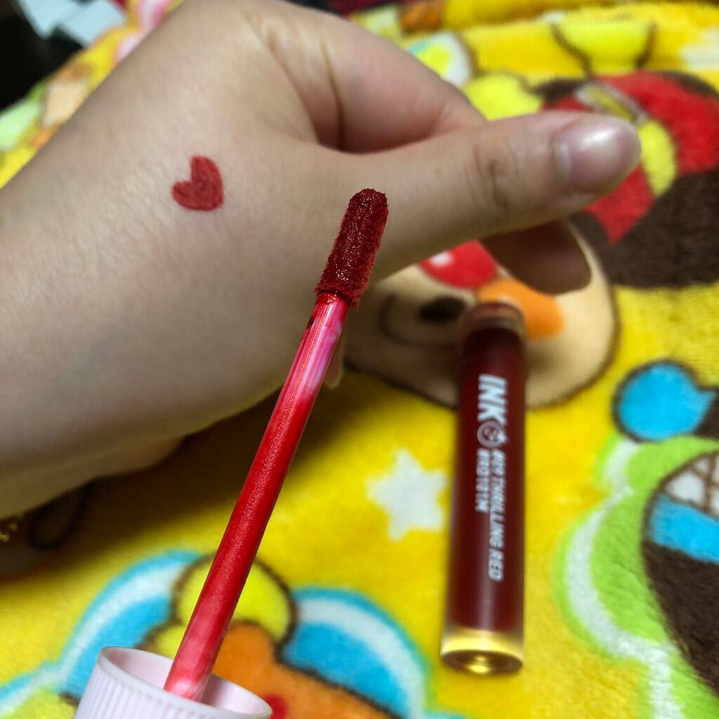 インク マット ブラー ティント/PERIPERA/口紅を使ったクチコミ(2枚目)