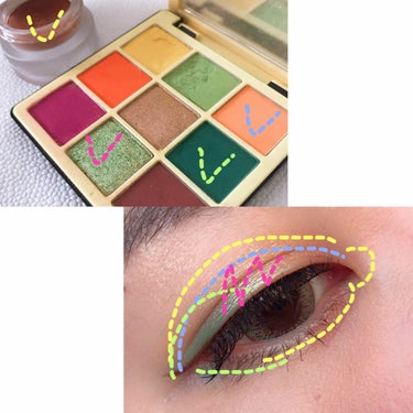 アナスタシア ビバリーヒルズ Mini Pro Pigment Palette Vol. 2 limited editionのクチコミ「カラーメイクが好きなので、UR GRUMのカラフルパレットが出てなんだか嬉しい😆💕

買わなか.....」（3枚目）