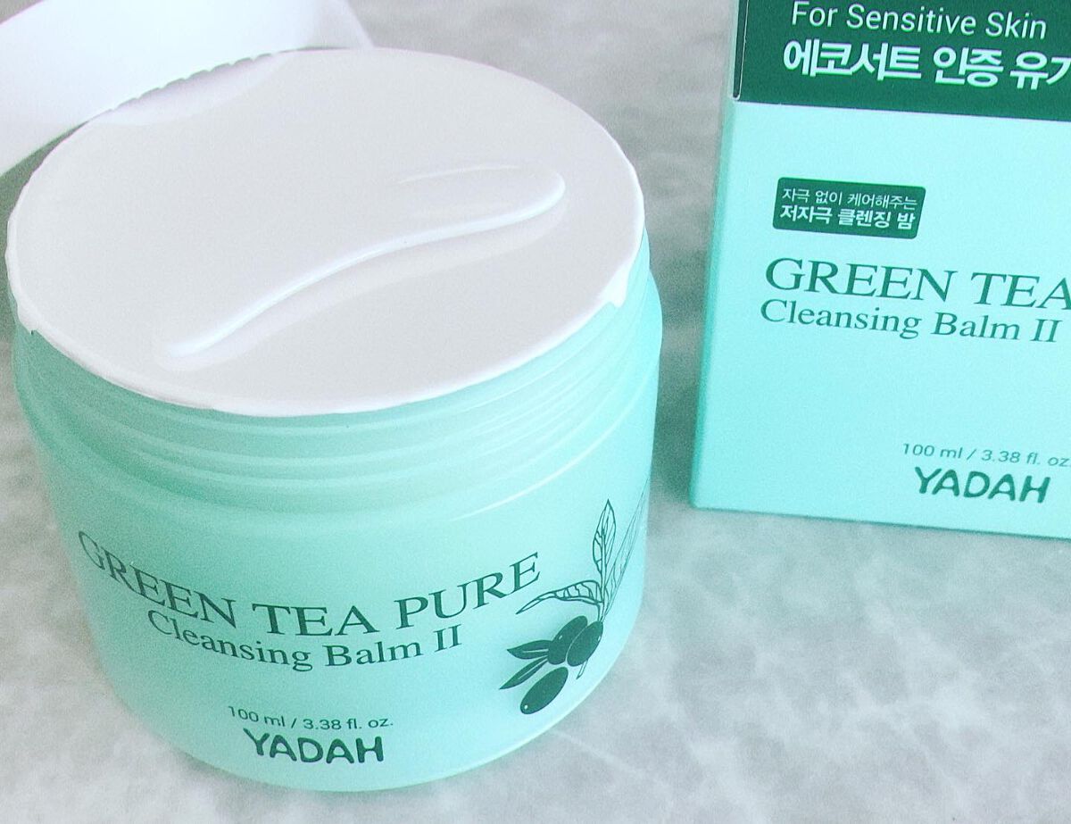 グリーンティーピュアクレンジングバームⅡ/YADAH/クレンジングバームを使ったクチコミ(2枚目)