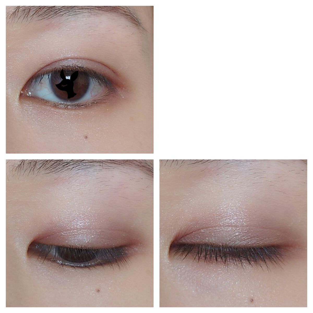 ミネラルアイバーム/エトヴォス/ジェル・クリームアイシャドウを使ったクチコミ（2枚目）