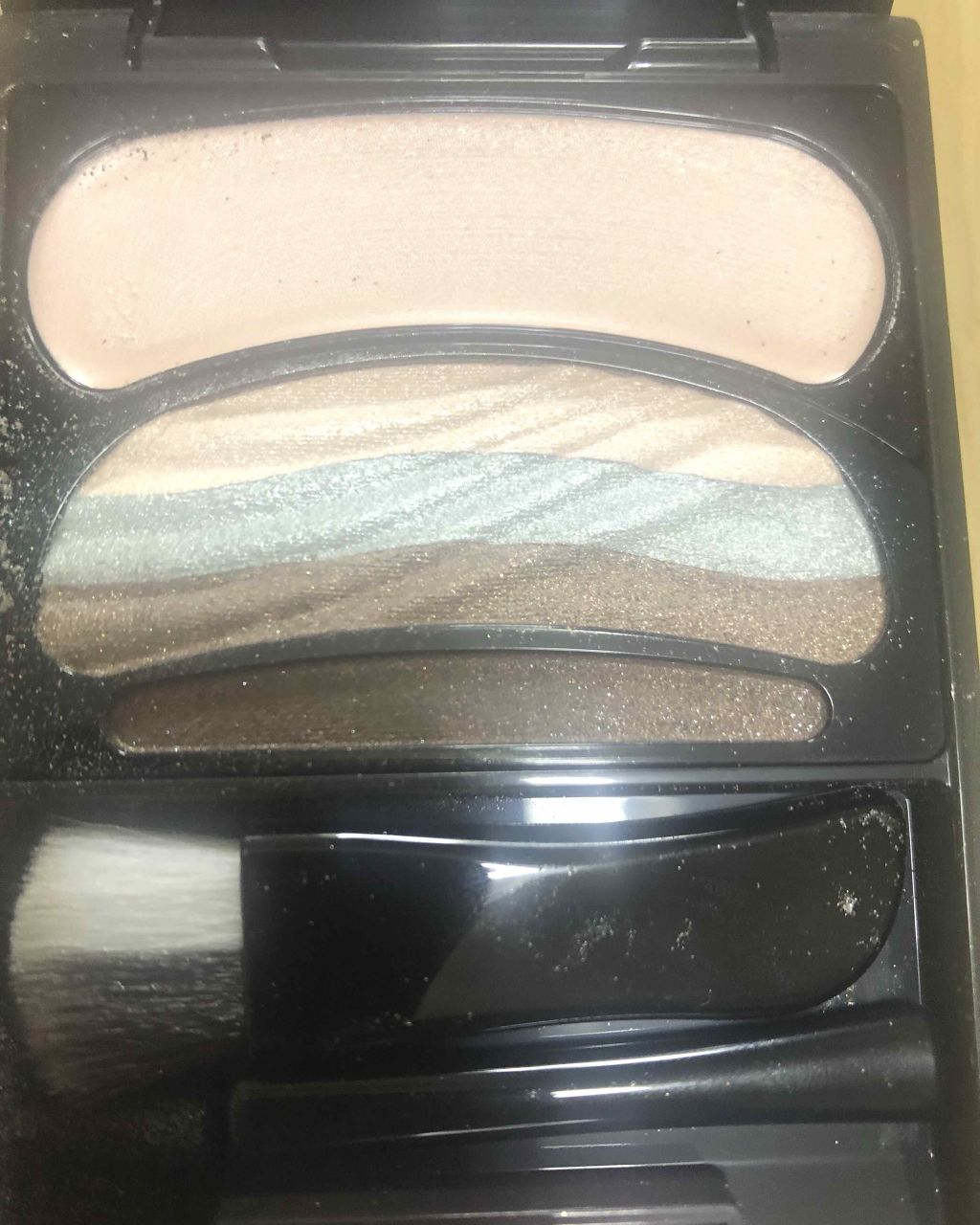 ブラシひと塗りシャドウ/オーブ/アイシャドウパレットを使ったクチコミ（1枚目）