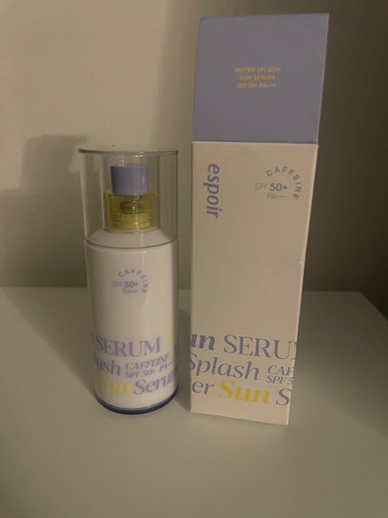 エスポア ウォータースプラッシュサンセラム/espoir/日焼け止めクリームを使ったクチコミ(1枚目)