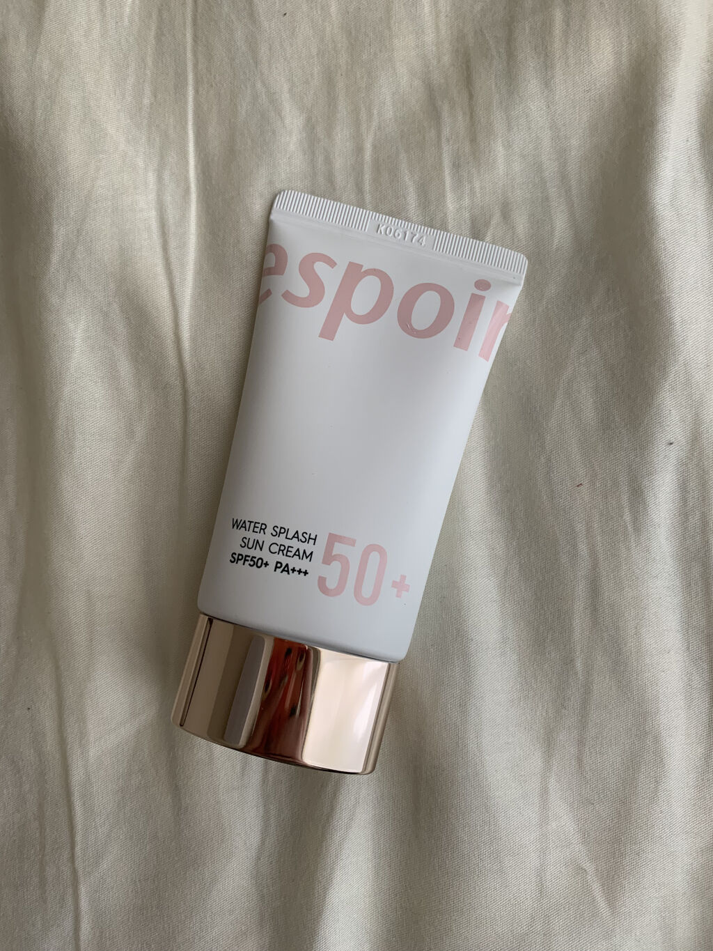 ウォータースプラッシュサンクリーム/espoir/日焼け止め・UVケアを使ったクチコミ（1枚目）