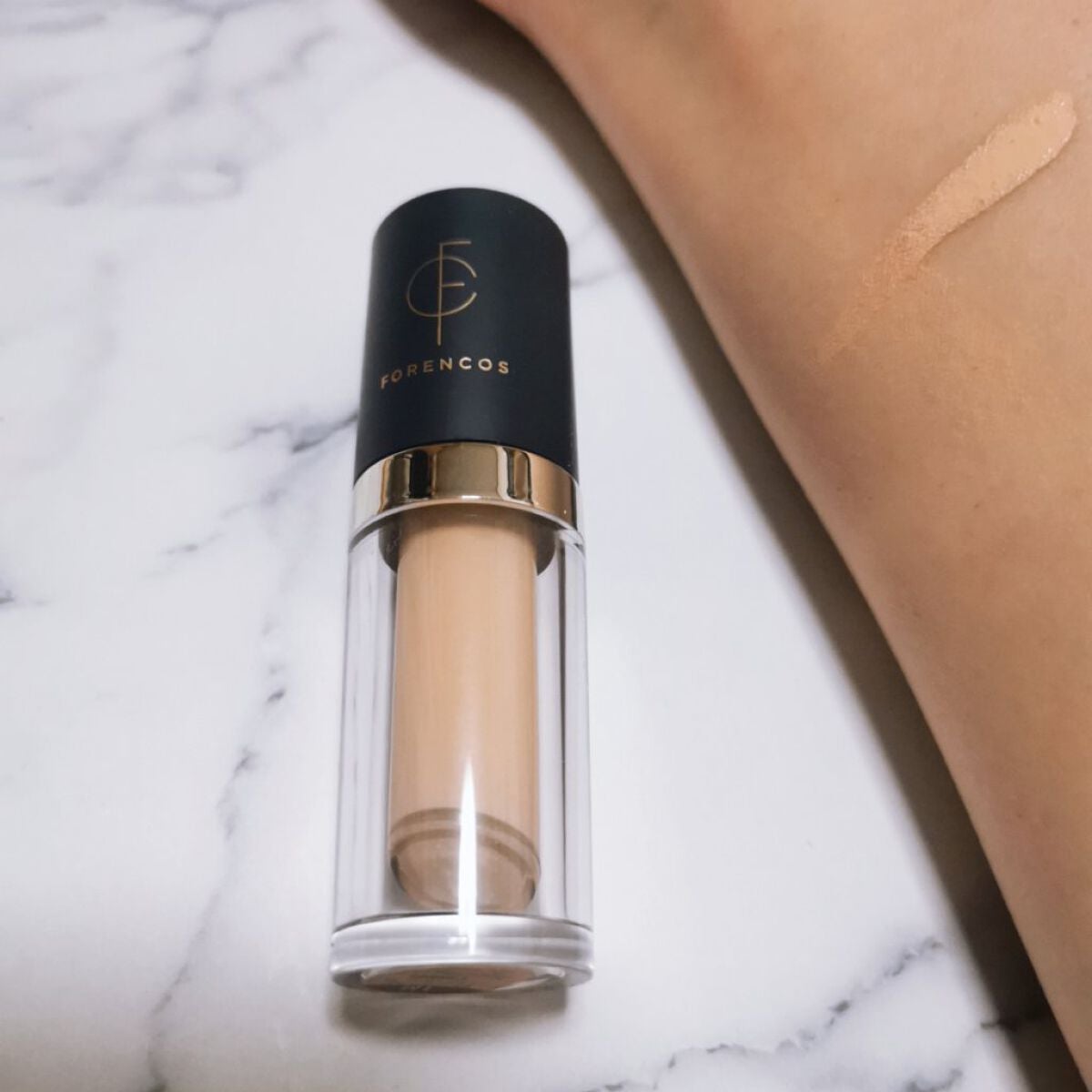 タトゥーウォータープルーフスカーコンシーラー/フォレンコス/リキッドコンシーラーを使ったクチコミ(3枚目)