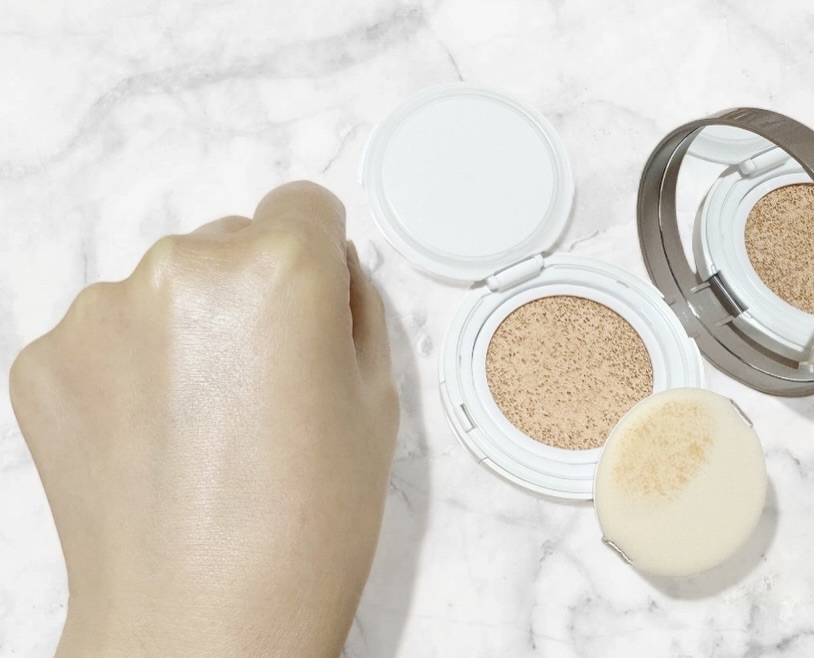 グロウ＆カバークッションファンデーション/パーフェクトワン/クッションファンデーションを使ったクチコミ（2枚目）