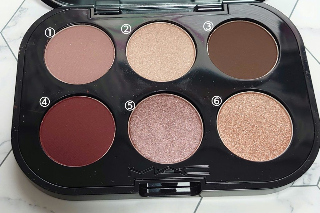 コネクト イン カラー アイシャドウ パレット × 6/M・A・C/アイシャドウパレットを使ったクチコミ（2枚目）