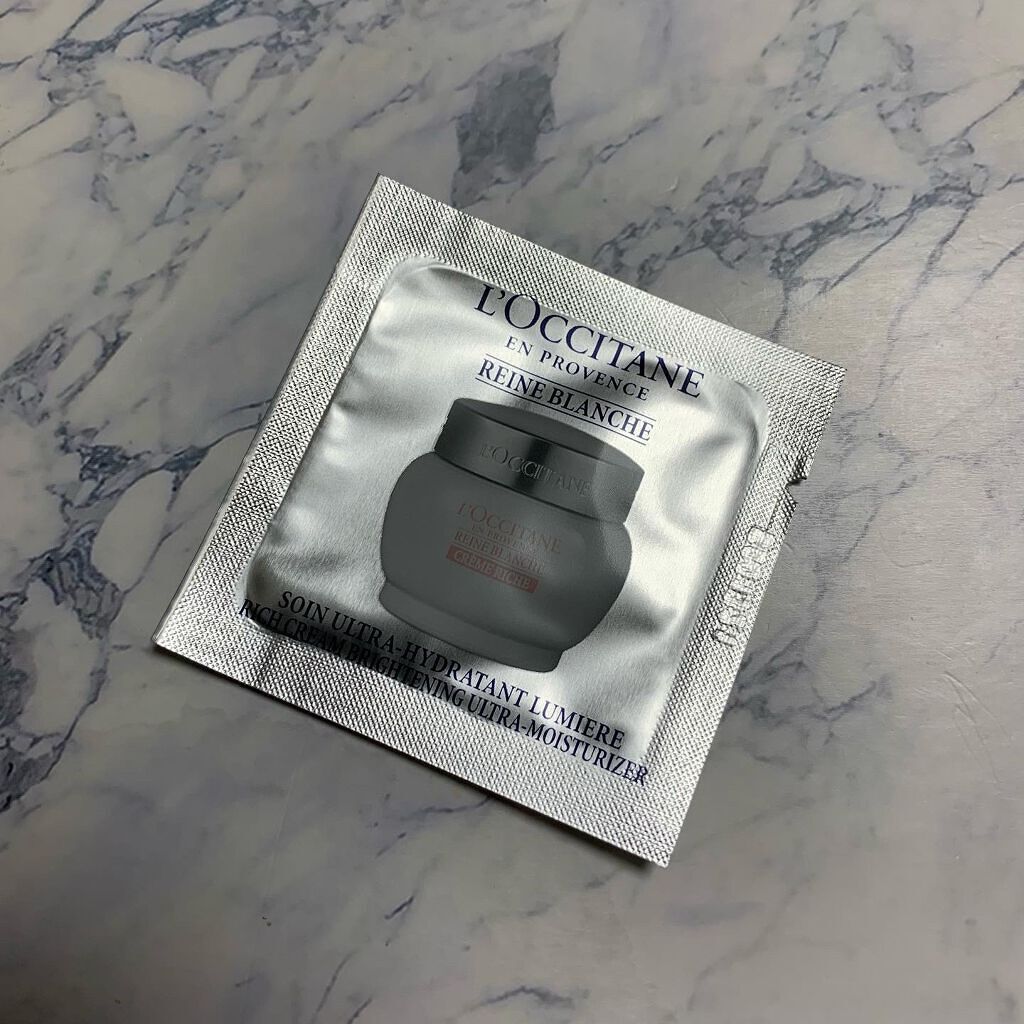 レーヌブランシュ ブライトモイスチャージェルクリーム/L'OCCITANE/フェイスクリームを使ったクチコミ(1枚目)