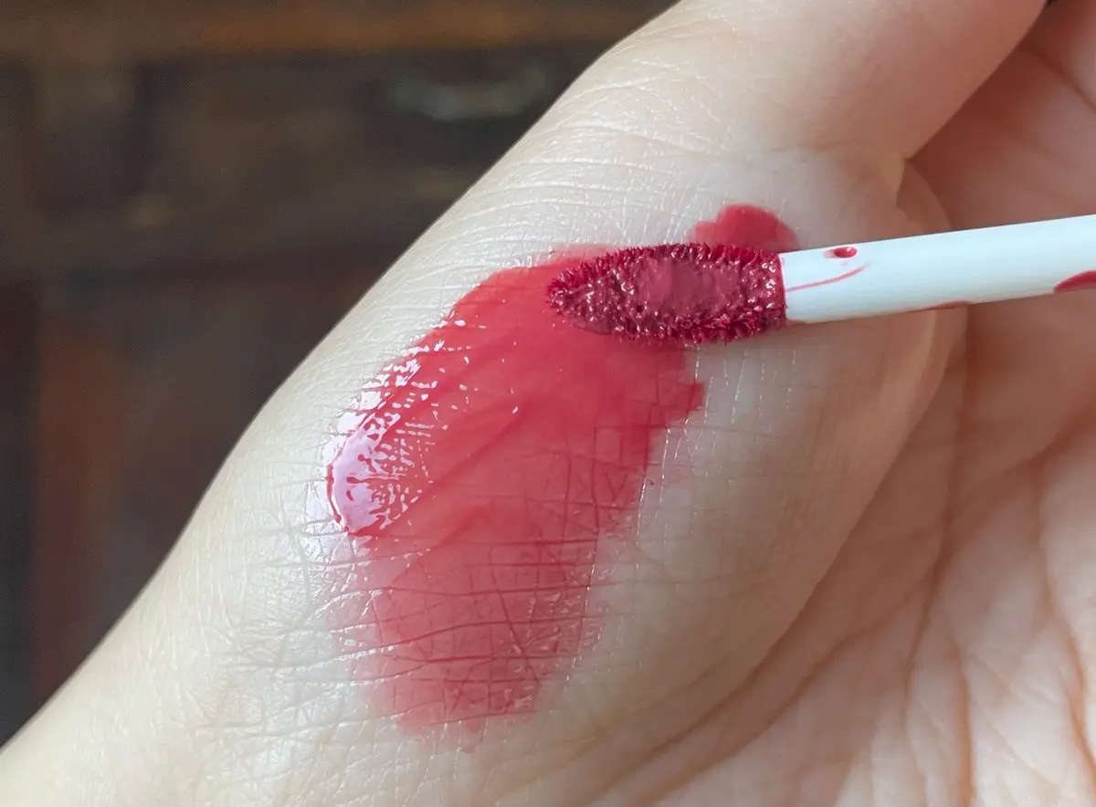 フルーティーグラムティント/Laka/リップティントを使ったクチコミ（3枚目）