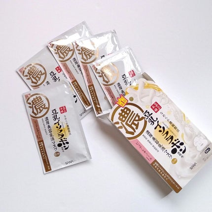 豆乳イソフラボン ジェル美容液マスク/なめらか本舗/シートマスク・パックを使ったクチコミ(1枚目)