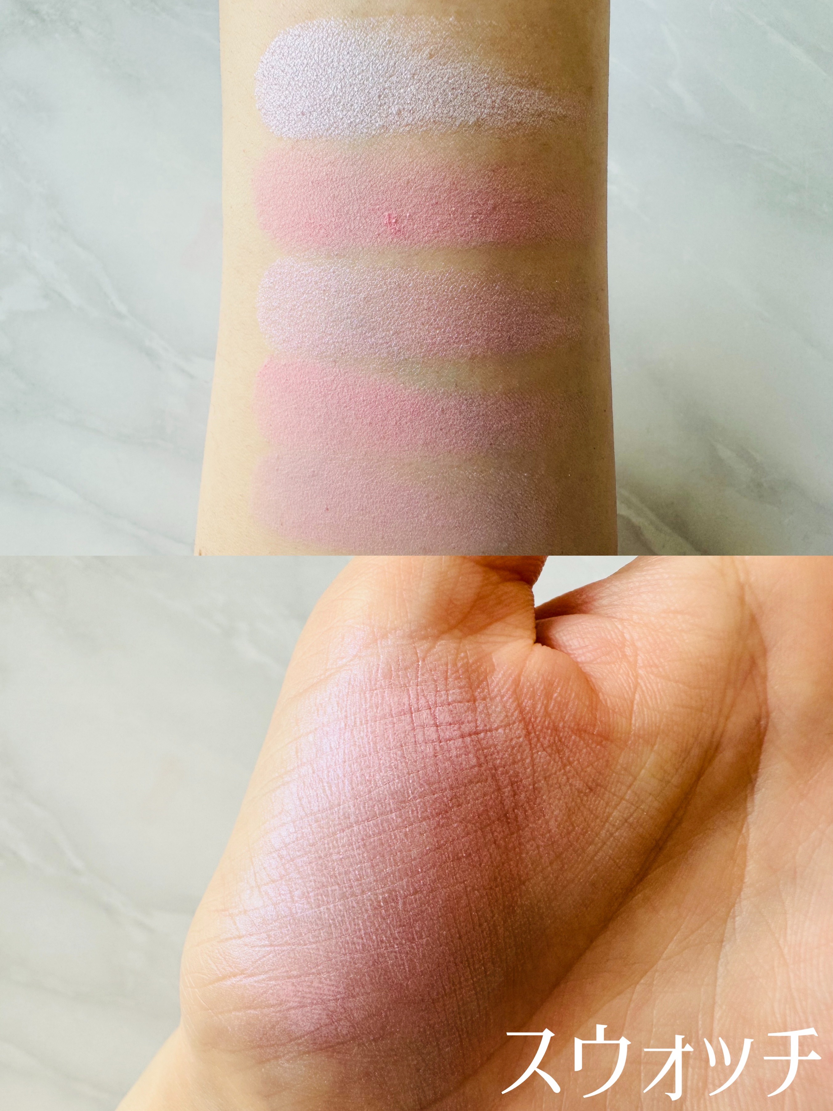 グロウフルールチークス（ブレンドタイプ）/キャンメイク/パウダーチークを使ったクチコミ（2枚目）