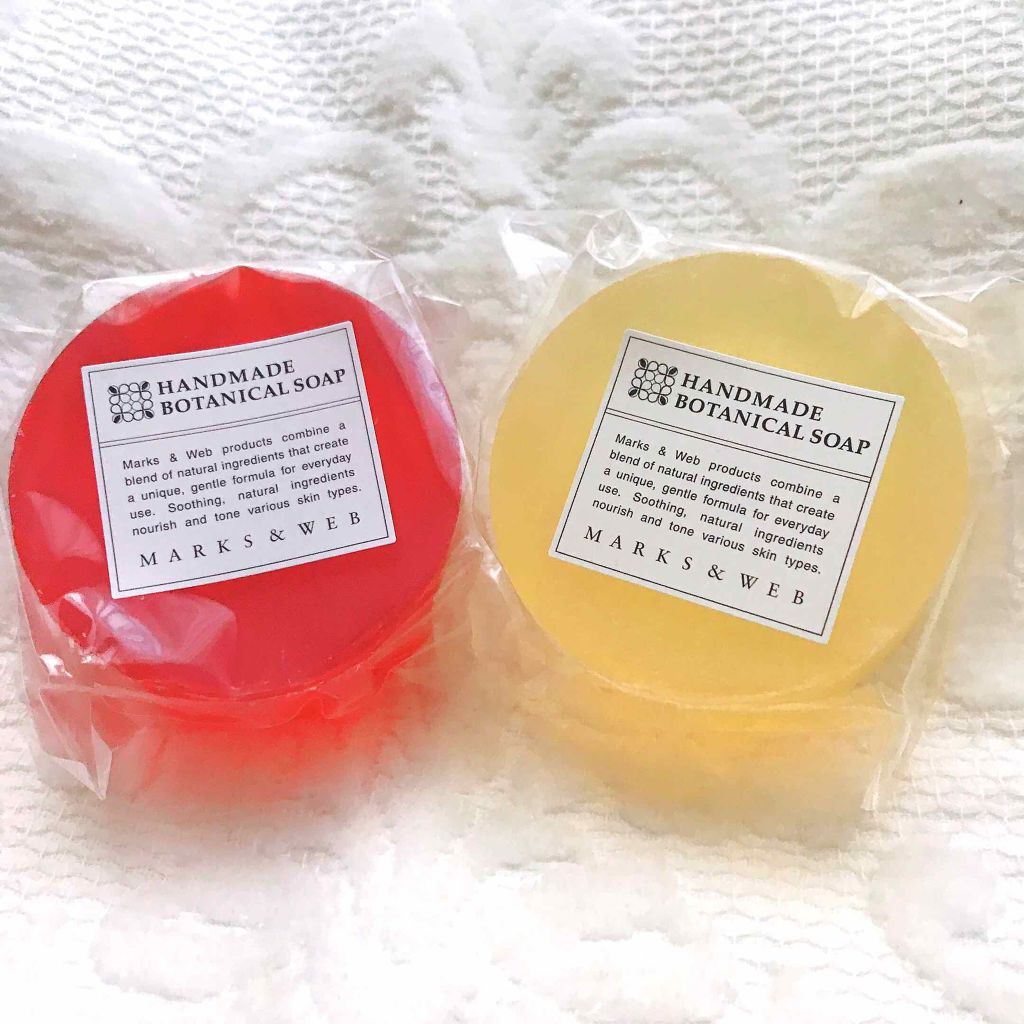 ハンドメイドボタニカルソープ レモングラス/ガーデニア/MARKS&WEB/洗顔石鹸を使ったクチコミ(1枚目)