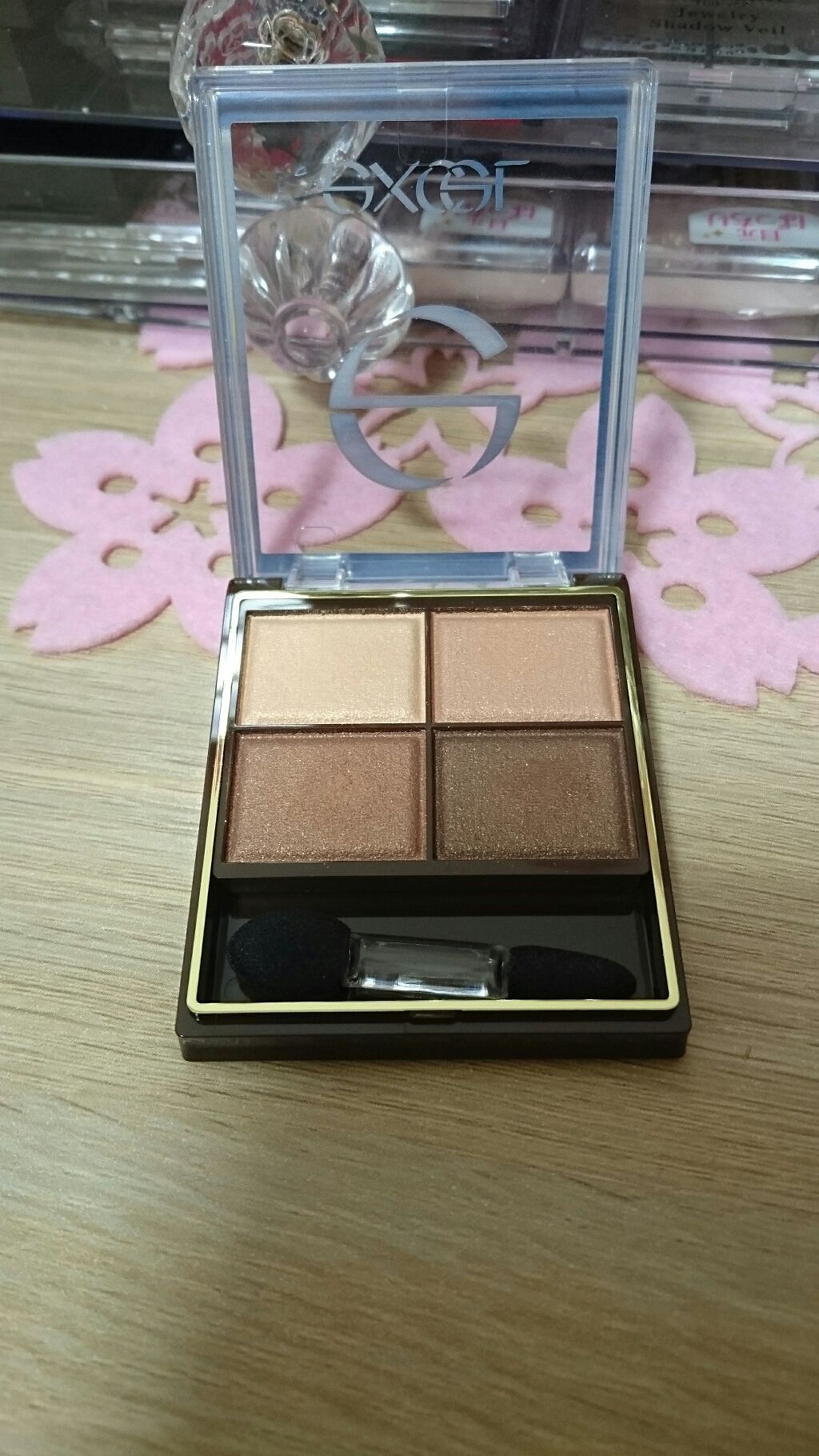 スキニーリッチシャドウ/excel/アイシャドウパレットを使ったクチコミ(2枚目)