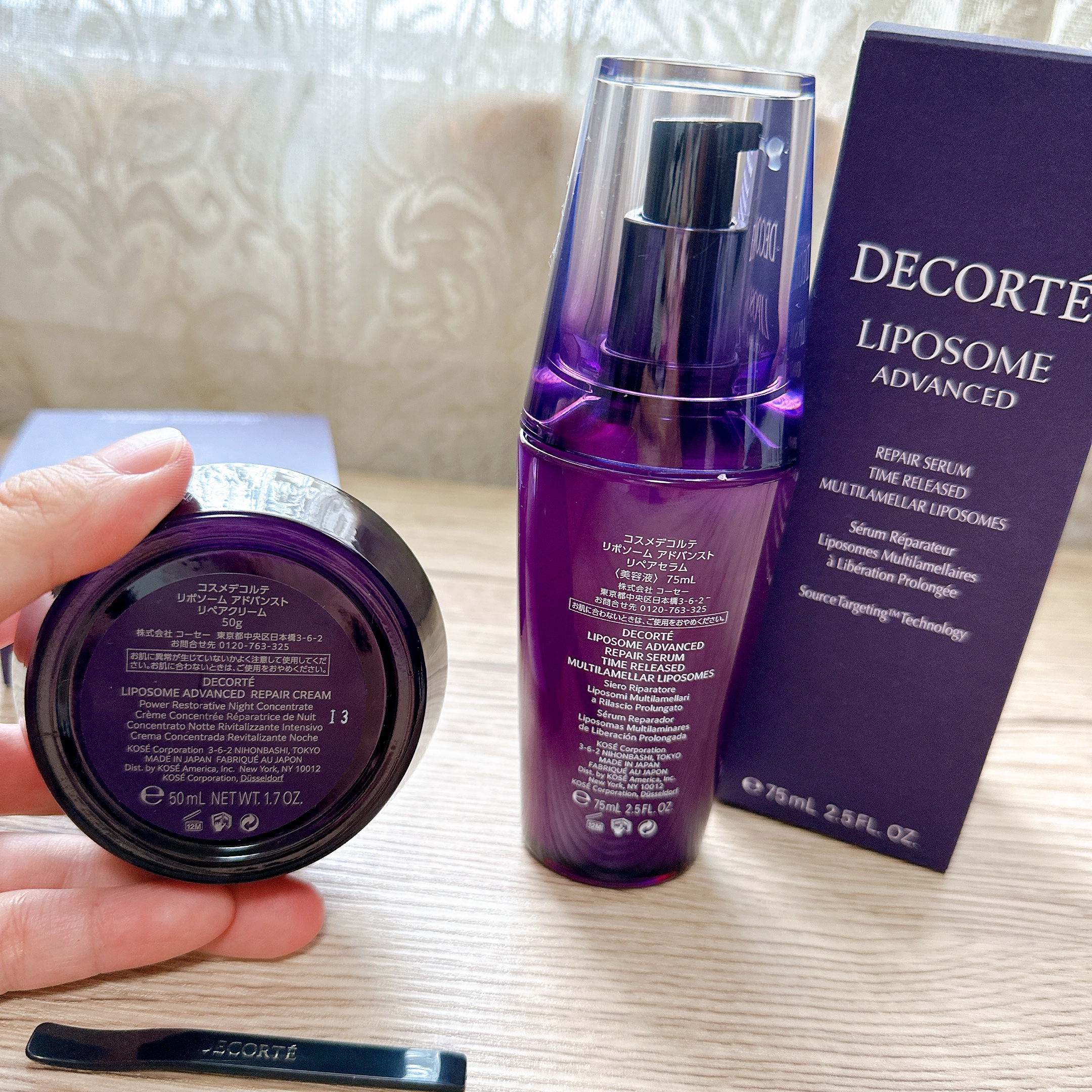 リポソーム アドバンスト　リペアクリーム/DECORTÉ/フェイスクリームを使ったクチコミ（2枚目）