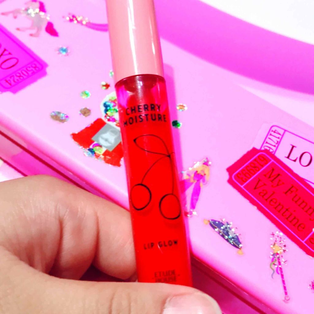 チェリーモイスチャー リップグロウ/ETUDE/リップグロスを使ったクチコミ（1枚目）