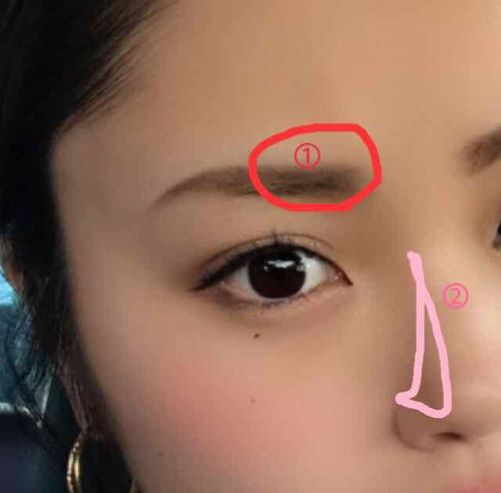 パウダーアイブロウ&ノーズシャドウ/ヘビーローテーション/パウダーアイブロウを使ったクチコミ(2枚目)