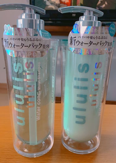 ウォーターコンク モイストシャンプー/ヘアトリートメント シャンプー 340ml/ululis/シャンプー・コンディショナーを使ったクチコミ（1枚目）