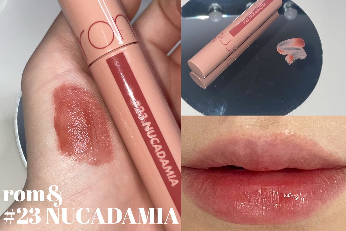 ジューシーラスティングティント/rom&nd/リップティントを使ったクチコミ（1枚目）