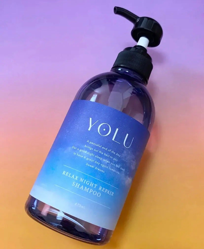 リラックスナイトリペア シャンプー/トリートメント/YOLU/市販シャンプーを使ったクチコミ(1枚目)