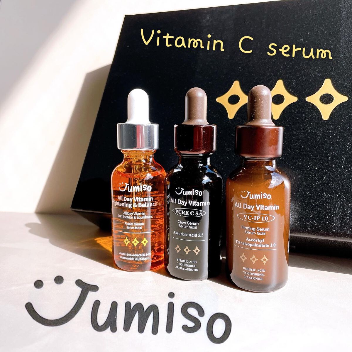 オールデイ ビタミン ブライトニング & バランシング フェイシャル セラム/JUMISO/美容液を使ったクチコミ（1枚目）