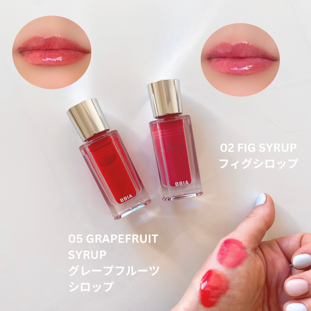 オーバー グレイズ ティント 02 フィグシロップ/BBIA/リップティントを使ったクチコミ（2枚目）