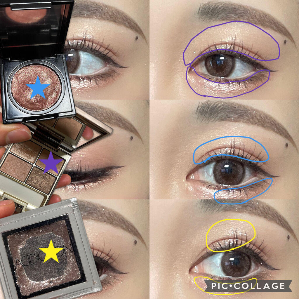 スキンモデリングアイズ/LUNASOL/アイシャドウパレットを使ったクチコミ（3枚目）