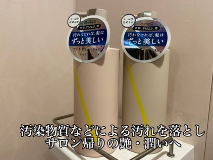 SQ アンチポリューションシャンプー スイートブルームの香り/ShinkoQ/市販シャンプーを使ったクチコミ(1枚目)