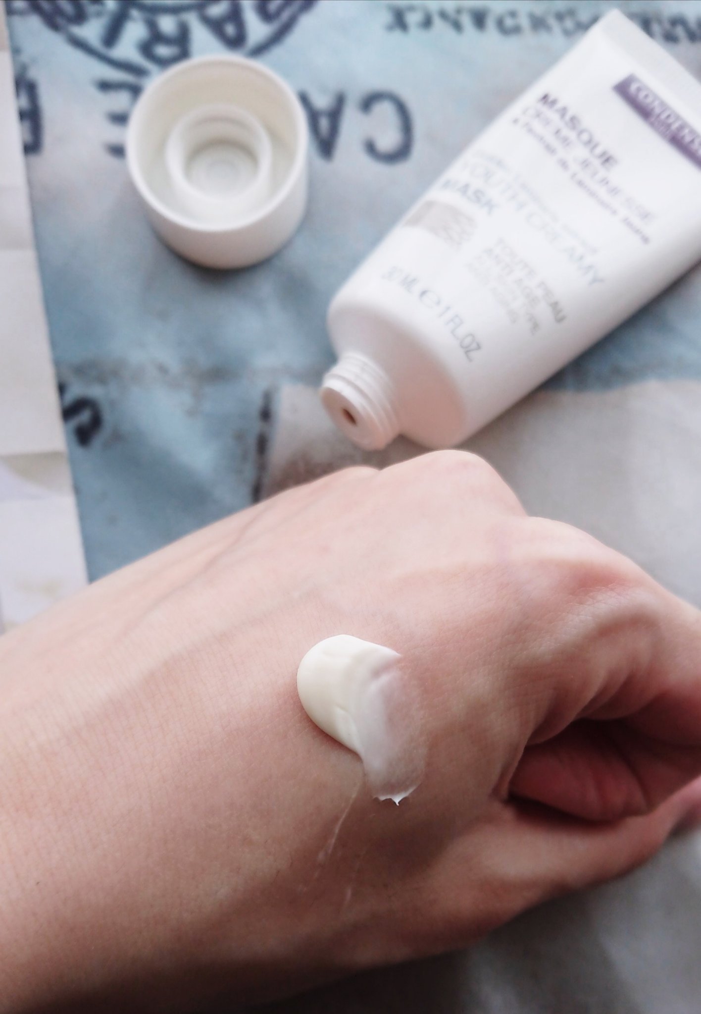 マスク クレーム ジュネス/コンダンセ パリ/フェイスクリームを使ったクチコミ（3枚目）