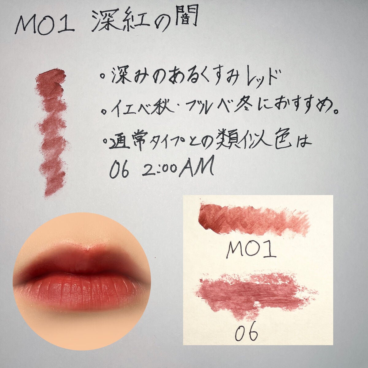 リップモンスター スフレマット/KATE/口紅を使ったクチコミ(2枚目)