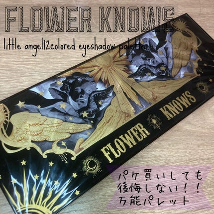 リトルエンジェル12色アイシャドウパレット/FlowerKnows/アイシャドウパレットを使ったクチコミ(1枚目)