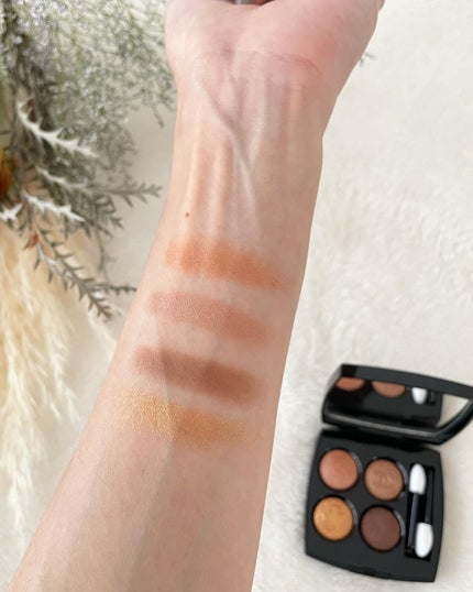 レ キャトル オンブル/CHANEL/アイシャドウパレットを使ったクチコミ(3枚目)