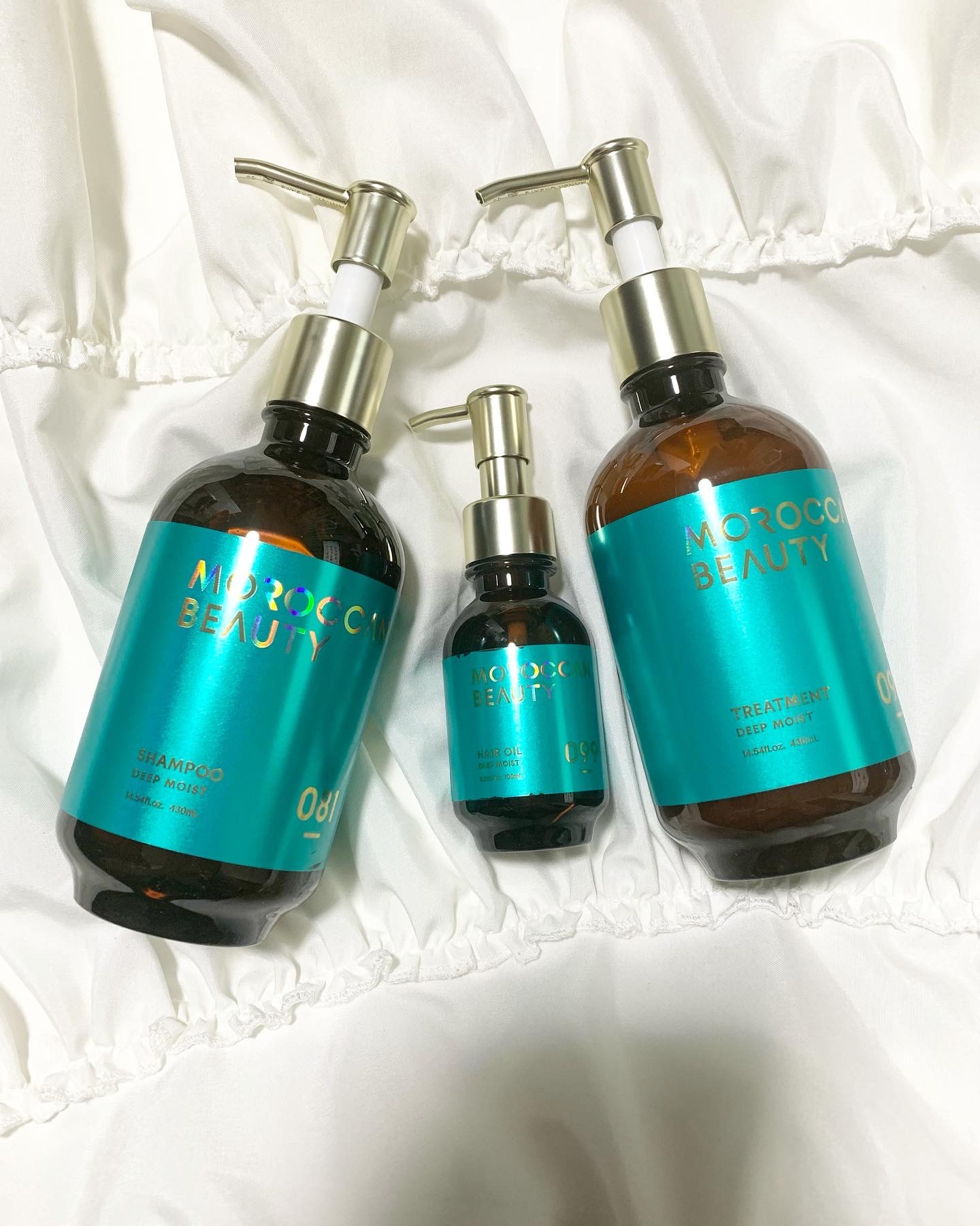 ディープモイスト シャンプー/ ヘアトリートメント/モロッカンビューティ/市販シャンプーを使ったクチコミ（1枚目）