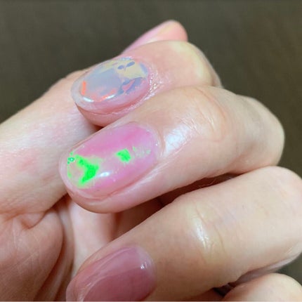 ジェルネイル(ライト対応)/セリア/ジェルネイルを使ったクチコミ(3枚目)