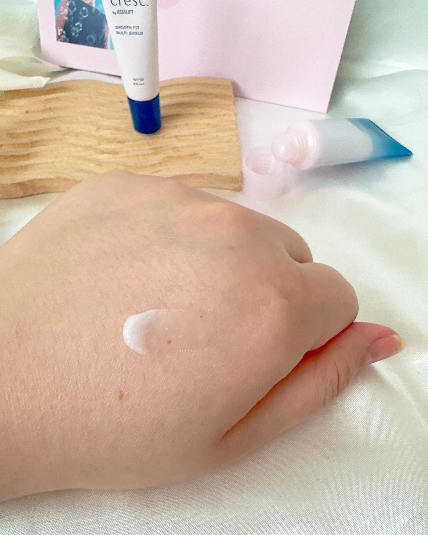 スムースフィット マルチシールド/cresc. by ASTALIFT/化粧下地を使ったクチコミ(2枚目)