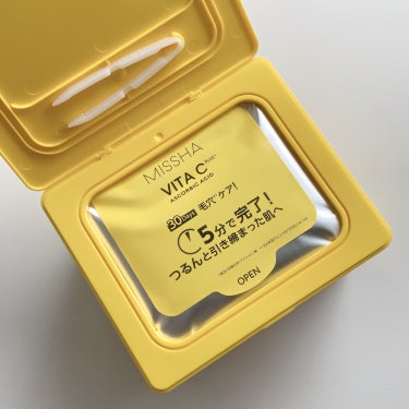 MISSHA ビタシープラス デイリーマスクのクチコミ「
🏷｜ミシャ ビタシー プラス デイリーマスク
内容量：30枚 ／ 350 ml


〈 商品.....」（3枚目）