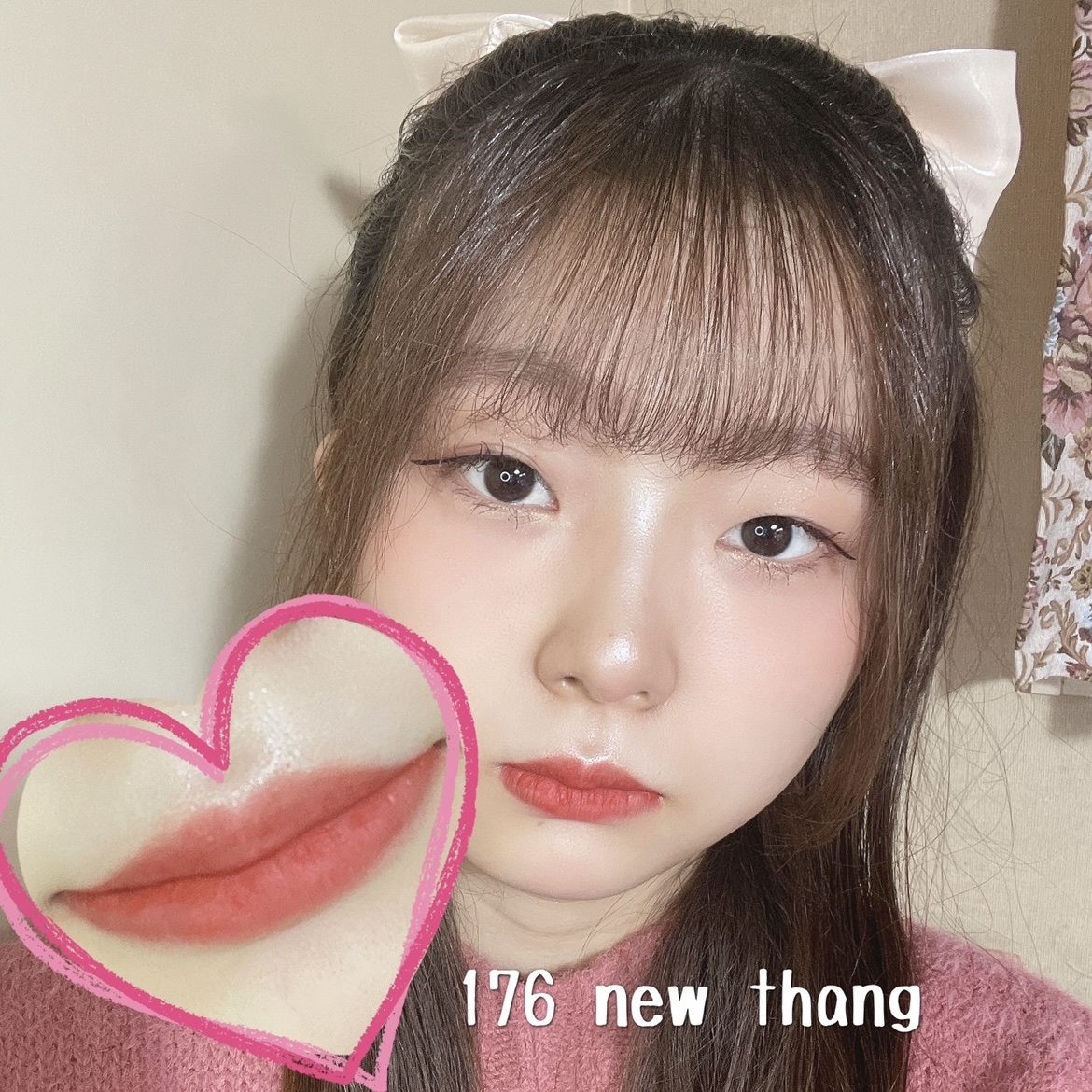 ノーマーシー カラーバイブ ベルベッド ティント/manyo/リップティントを使ったクチコミ（2枚目）